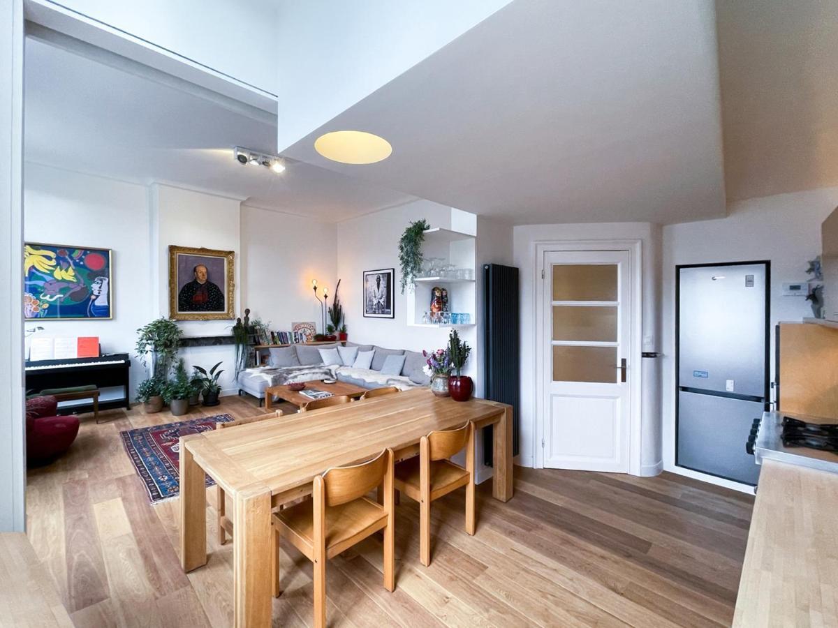 Appartement Spacieux & Calme Avec Vue Sur L'Escaut Tournai Exterior foto