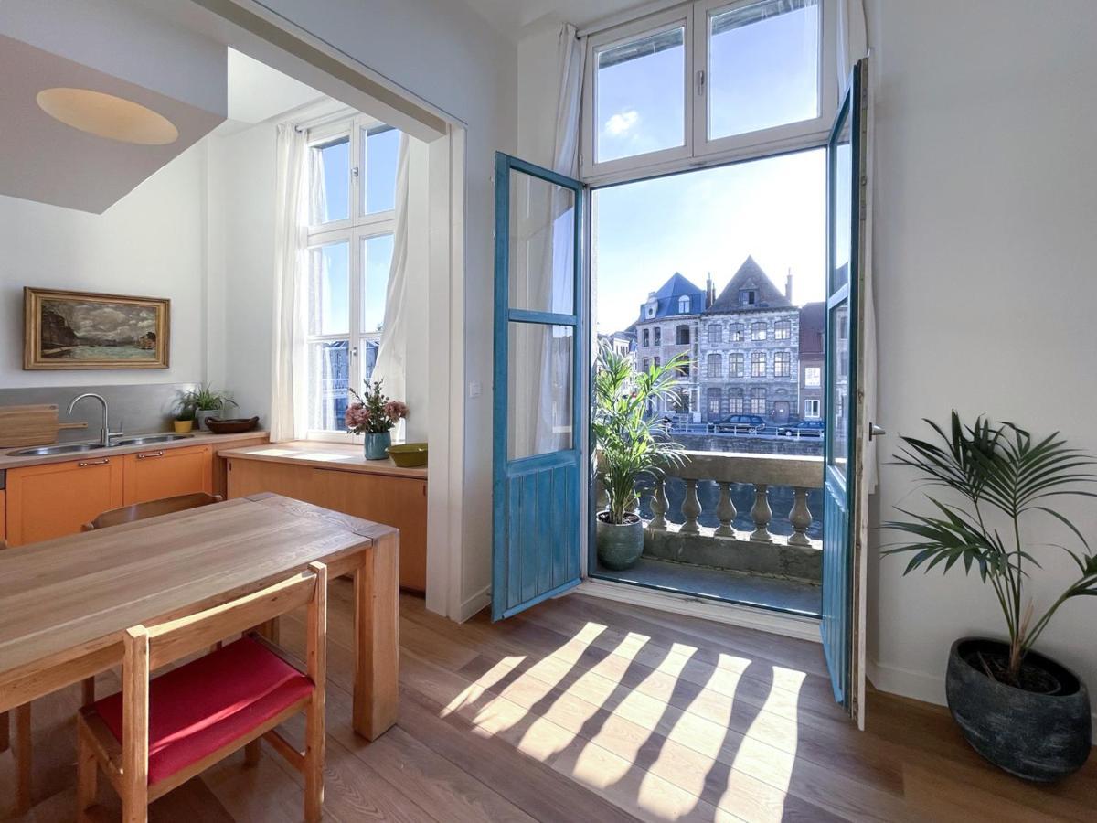 Appartement Spacieux & Calme Avec Vue Sur L'Escaut Tournai Exterior foto